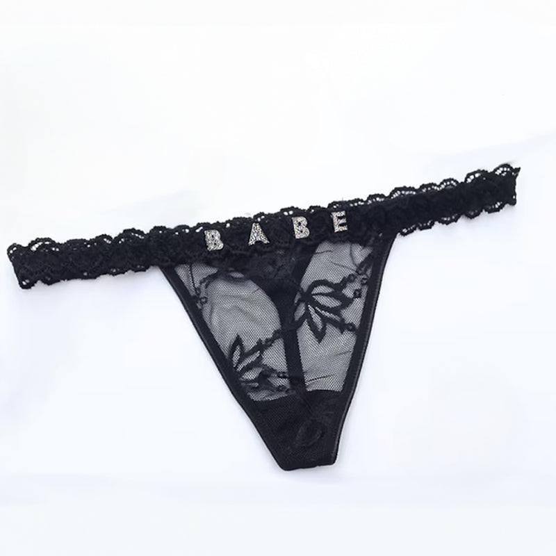 Seductive Name Thong